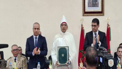 وفد رفيع برئاسة الوزير “بنسعيد” يشرف على تنصيب عامل إقليم أشتوكة أيت باها
