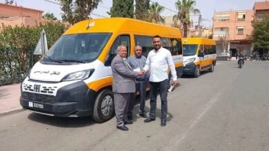 حافلات جديدة للنقل المدرسي بجماعة واد الصفاء
