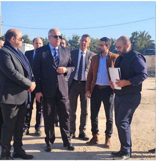 عامل عمالة إنزكان آيت ملول محمد الزهر يتابع الأوراش التنموية بالإقليم