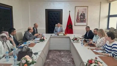 اجتماع تتبع مشروع الطريق المدارية لأكادير الكبير