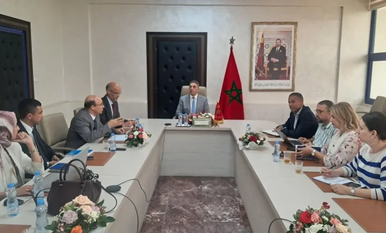 اجتماع تتبع مشروع الطريق المدارية لأكادير الكبير