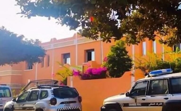 عناصر الدرك الملكي خلال عملية أمنية نوعية