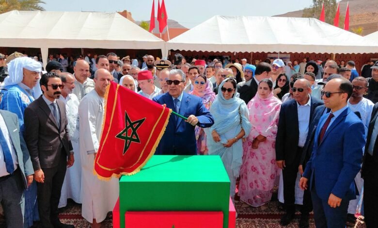 تدشين مشاريع تنموية بجهة كلميم واد نون في ذكرى عيد العرش